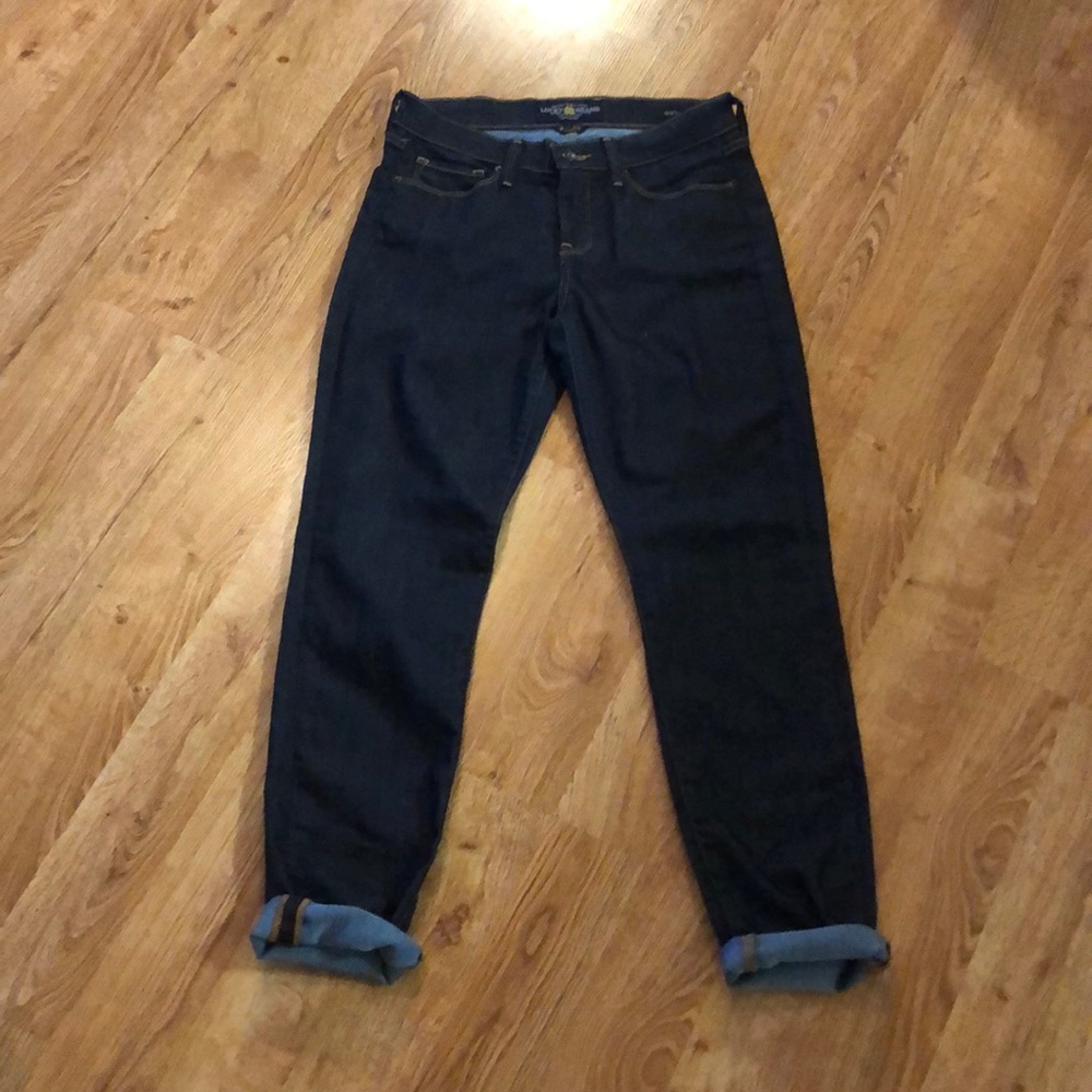 Lucky Brand Sofia Skinny Dark-wash Jeans